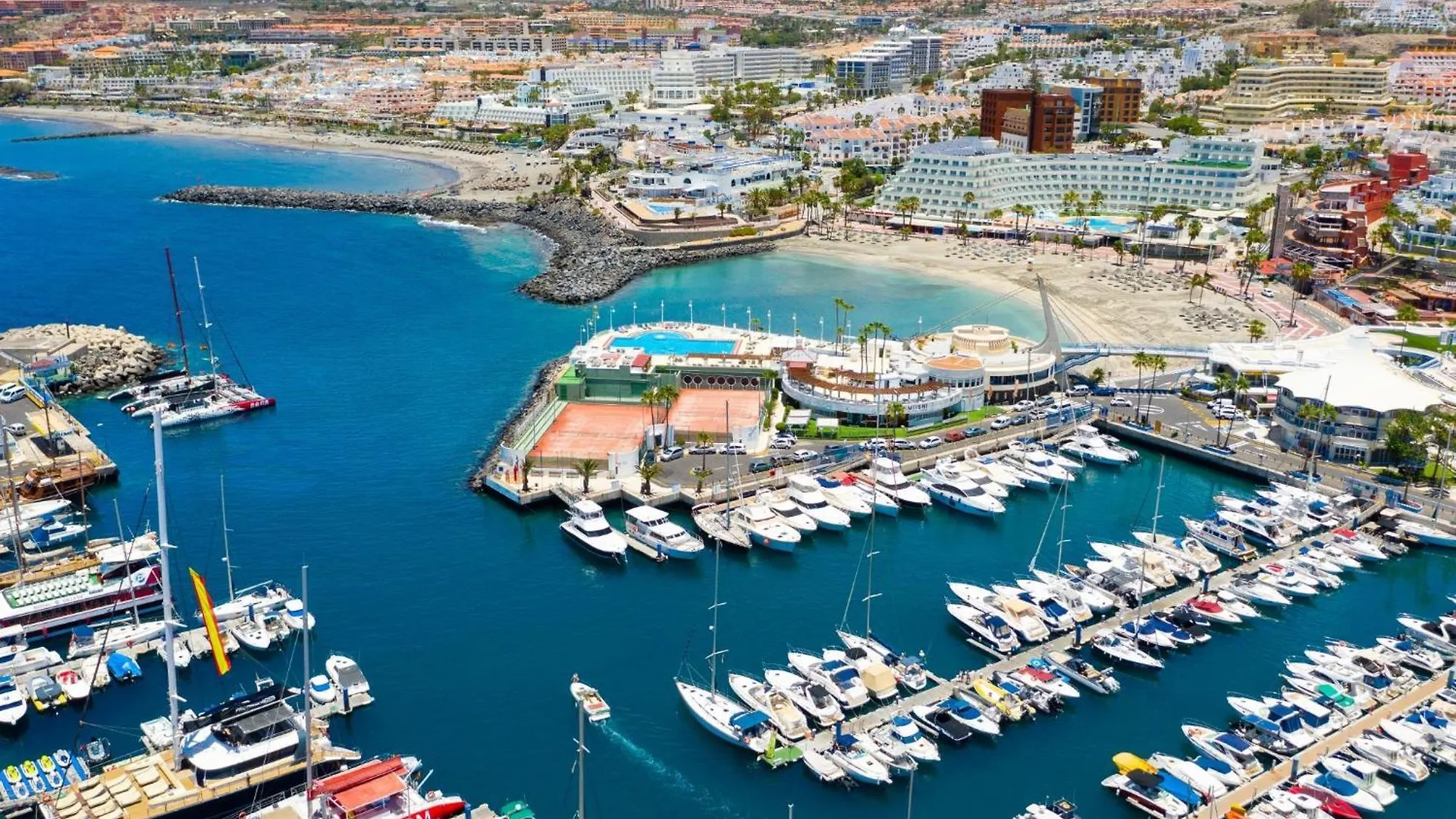 97 Hermosa Marina Primavera Con Terraza Y Piscina Costa Adeje  0*, Costa Adeje (Tenerife)